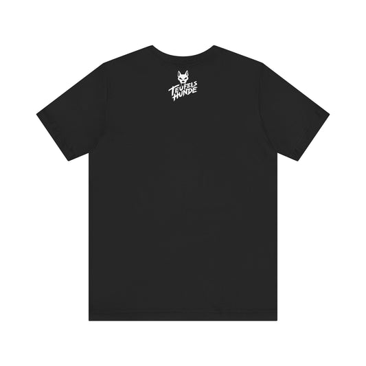 T-Shirt, Teufels Hunde Schädel, unisex